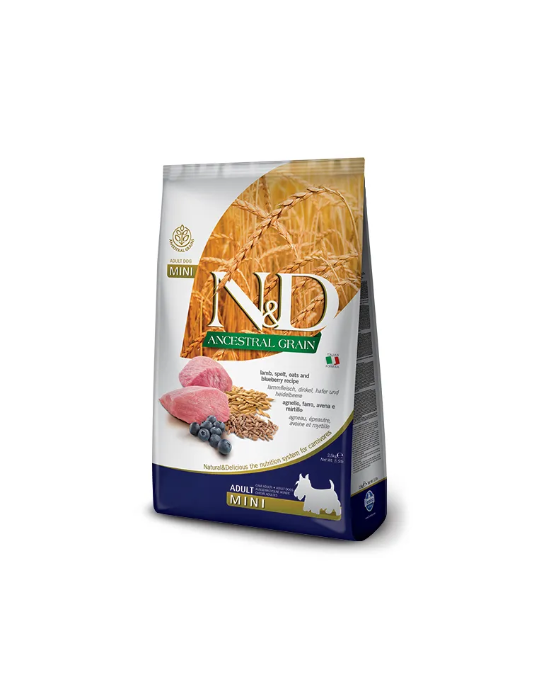 N&D Low Grain Dog Agnello Adult Mini 7 Kg