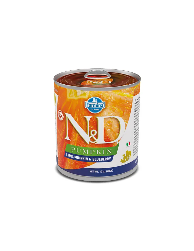 N&D Wet Dog Pumpkin Agnello 285 Gr