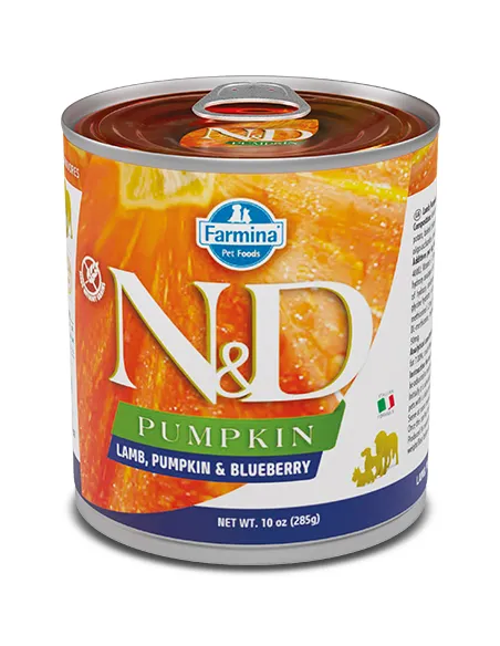 N&D Wet Dog Pumpkin Agnello 285 Gr