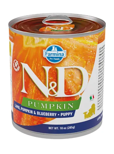 N&D Wet Dog Pumpkin Agnello Puppy 285 Gr