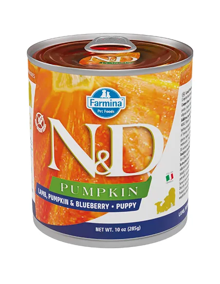 N&D Wet Dog Pumpkin Agnello Puppy 285 Gr N&D Wet Dog Pumpkin Agnello Puppy 285 Gr