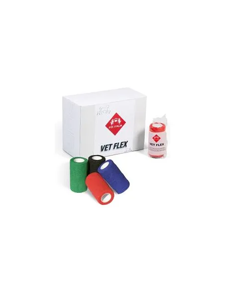 Vet Flex Fasce Coesive Fless. Bianco 10 Cm