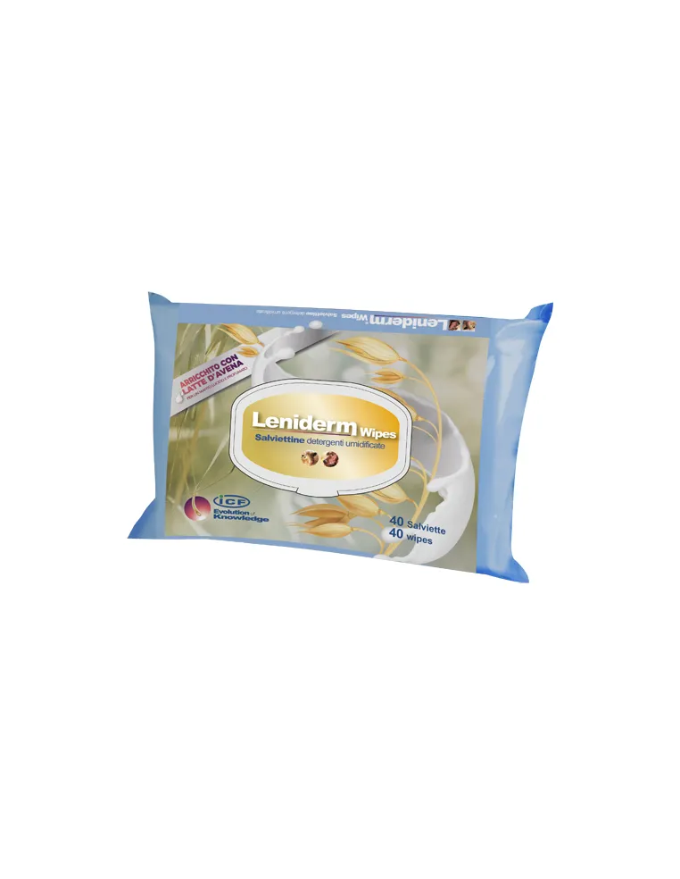 Leniderm Wipes Pocket 40 pezzi