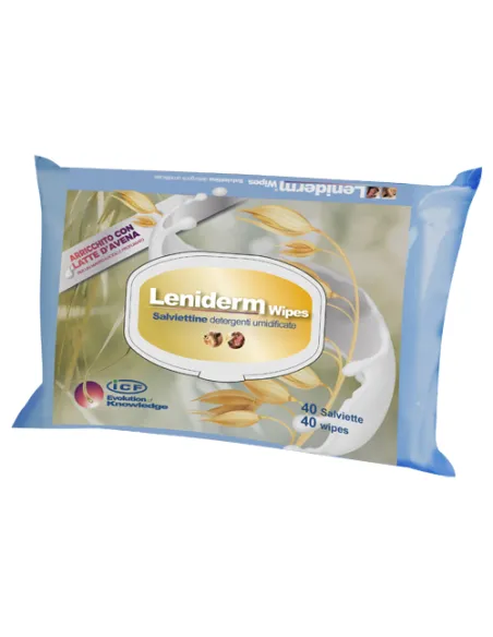 Leniderm Wipes Pocket 40 pezzi