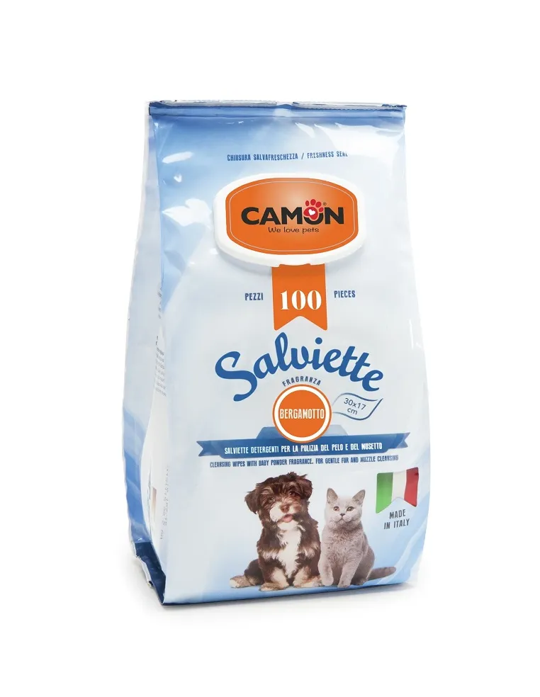 Salviette Bergamotto 100 Pz