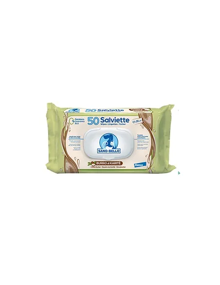 Salviette Detergenti Burro Di Karite'