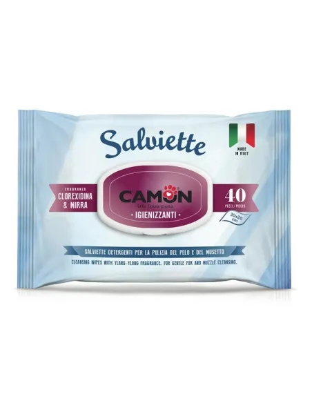 Salviette Detergenti Igieni Mirra 40pz Camon