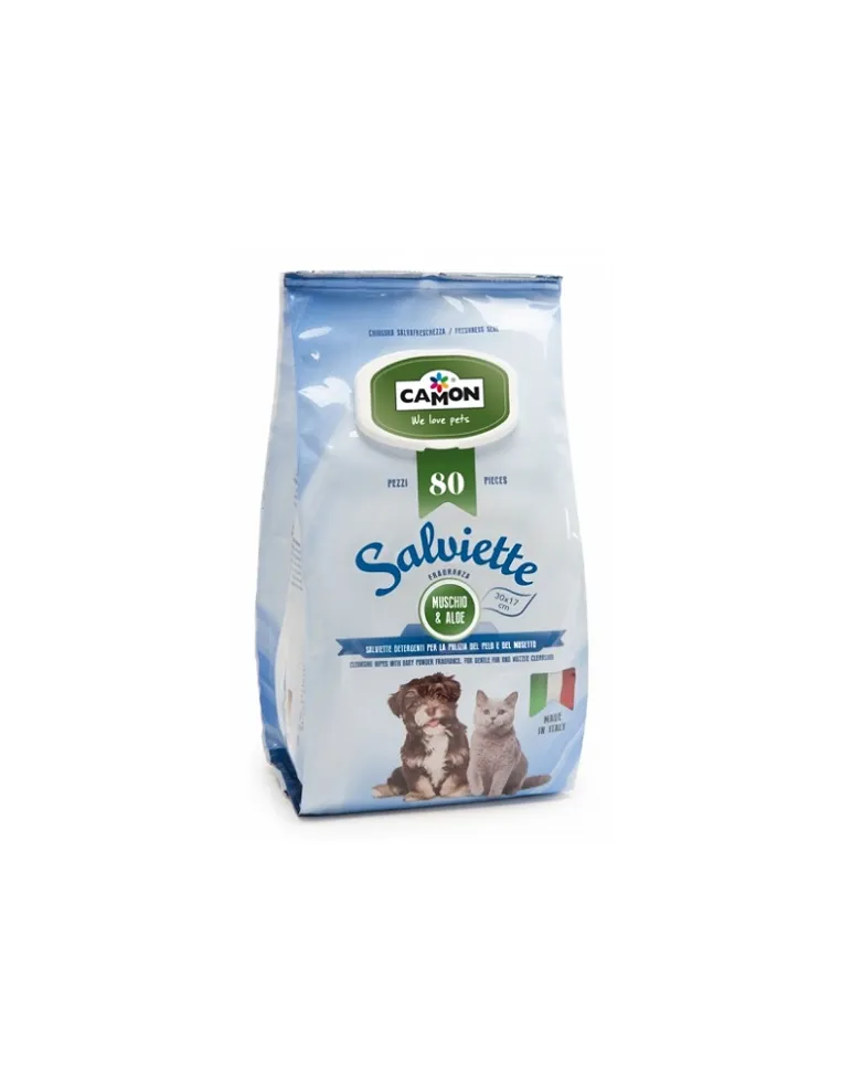 Salviette Muschio Ed Aloe 100 Pz