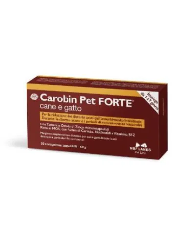 Carobin Pet Forte 30 Compresse