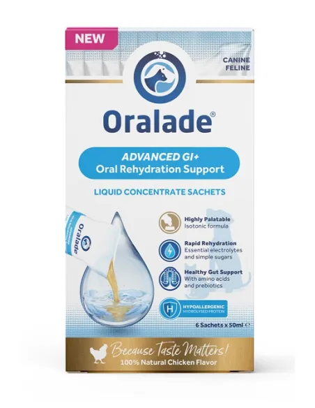 Oralade Gi+ 6  X 50 Ml Oralade Gi+ 6  X 50 Ml