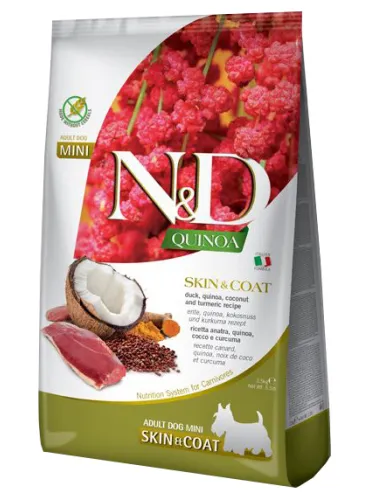 N&D Quinoa Mini Skin&Coat Anatra 800 Gr