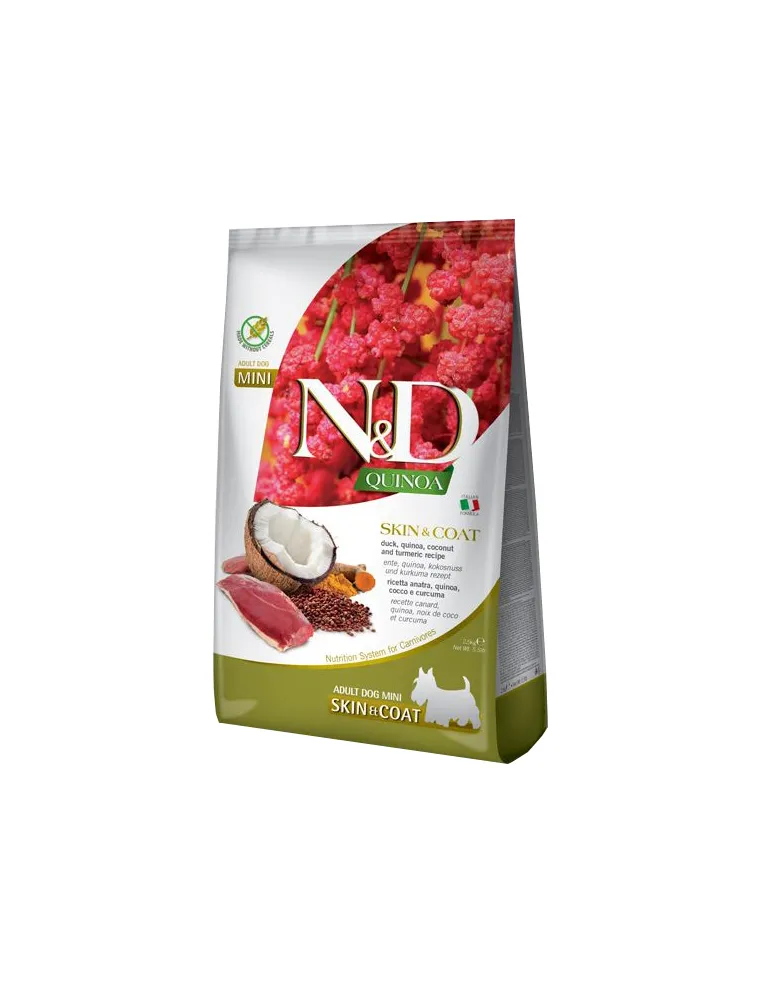 N&D Quinoa Mini Skin&Coat Anatra 800 Gr
