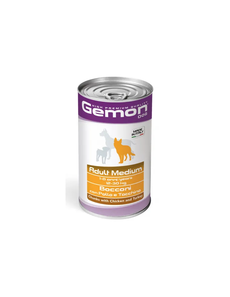 Gemon Dog Adult Medium Pollo e Tacchino 1250 gr