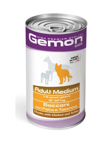 Gemon Dog Adult Medium Pollo e Tacchino 1250 gr