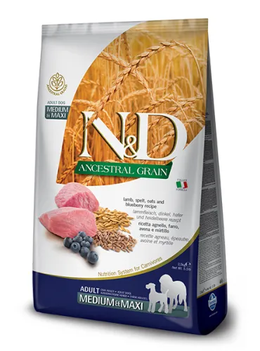 N&D Low Grain Dog Med/Max Agnello 12 Kg
