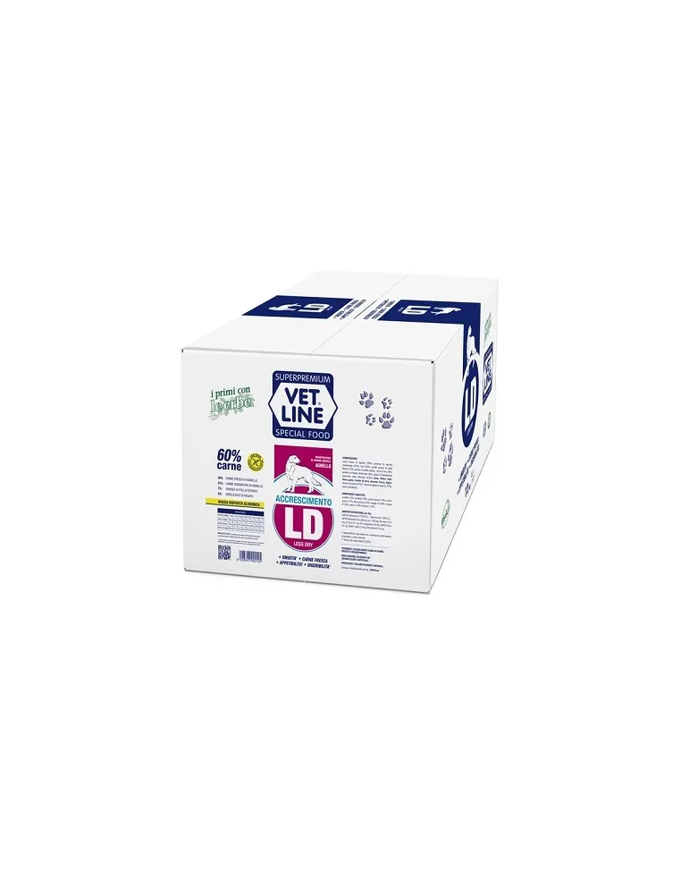 Vet Line Cane Accrescimento Ld Agne 12,5 Kg