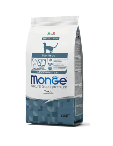 Monge Cat Mono Sterilised Trota 400 Gr Monge Cat Mono Sterilised Trota 400 Gr