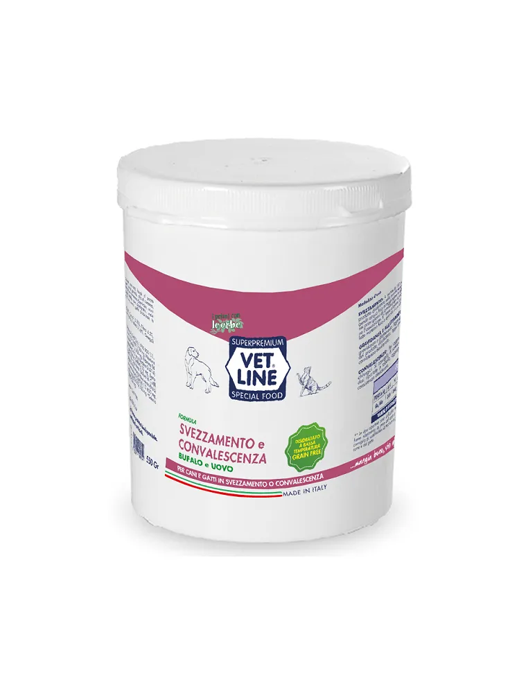 Vet Line Cani E Gatti Svezzamento 550 Gr