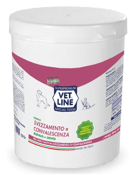 Vet Line Cani E Gatti Svezzamento 550 Gr Vet Line Cani E Gatti Svezzamento 550 Gr