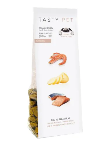 Tasty Pet Cane Natural Biscuit Sensitiv E Healthy 80 Gr