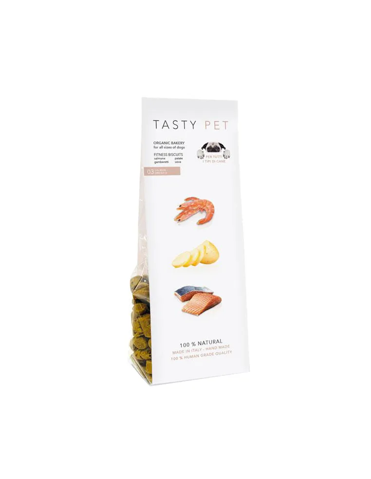 Tasty Pet Cane Natural Biscuit Sensitiv E Healthy 80 Gr