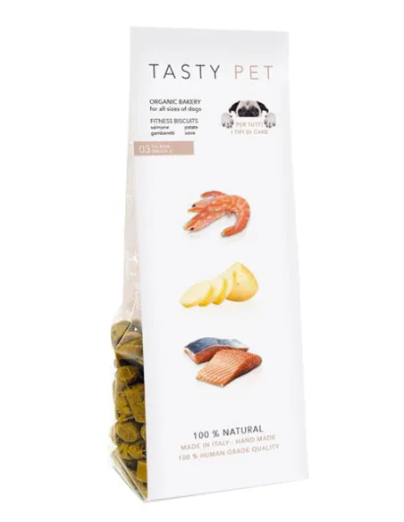 Tasty Pet Cane Natural Biscuit Sensitiv E Healthy 80 Gr