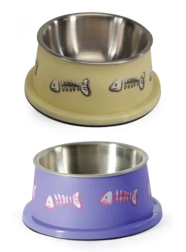 Ciotola Acciaio Plastica 1500 ml Camon