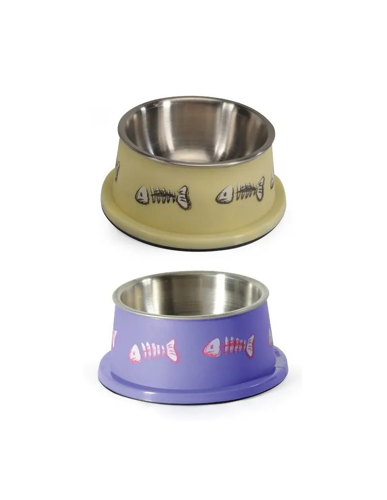 Ciotola Acciaio Plastica 1500 ml Camon