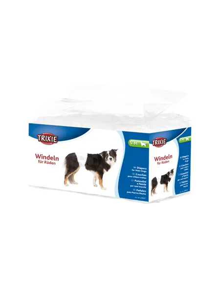 Pannolini Fascia Cani 12pz Tg S-M