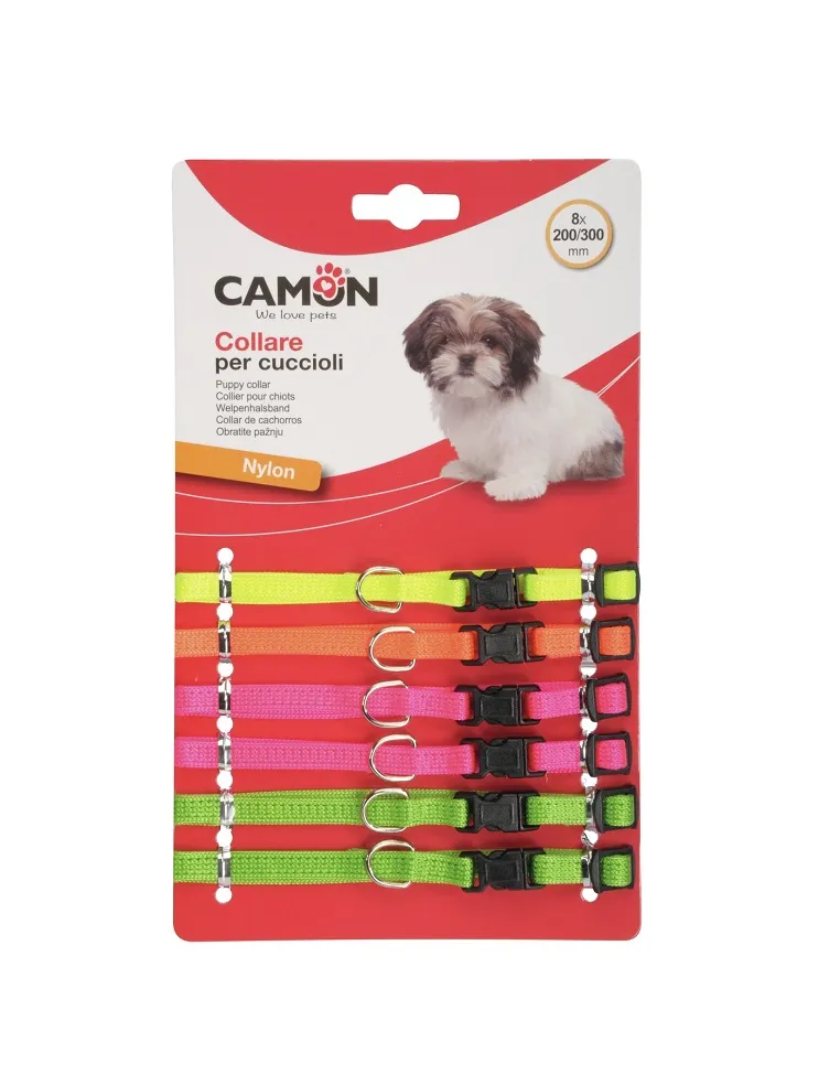Camon Puppy Collare 200/300mm - 8mm - 1 Pezzo