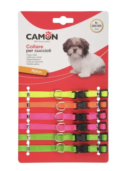 Camon Puppy Collare 200/300mm - 8mm - 1 Pezzo
