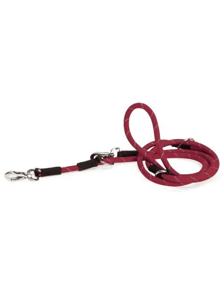 Guinzaglio Addestramento Corda Reflex Rosso 10 mm x 2  m