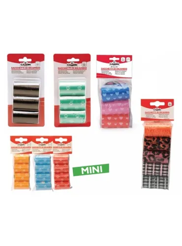 Sacchetti Small Colorati 4 rotoli