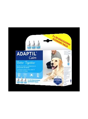 Adaptil Calm 3 Ricariche 48 Ml - 3 X 1 Mese