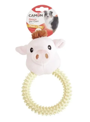 Gioco Cane Plush Anello Tpr