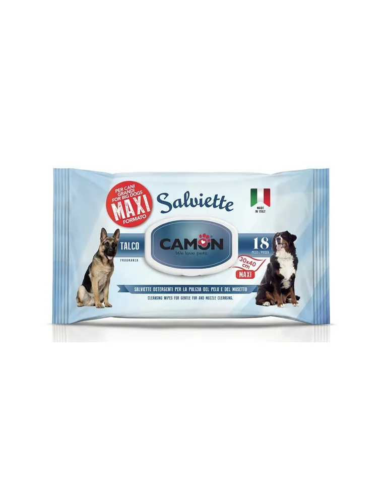 Salviette Maxi Talco 18 Pz