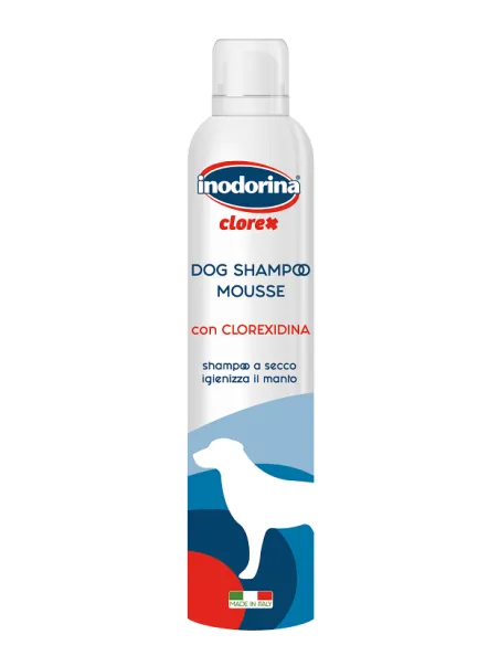Inodorina Shampoo Mousse Clorex 300 ml Inodorina Shampoo Mousse Clorex 300 ml