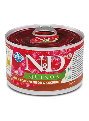 N&D Wet Dog Quinoa Cervo 140 Gr