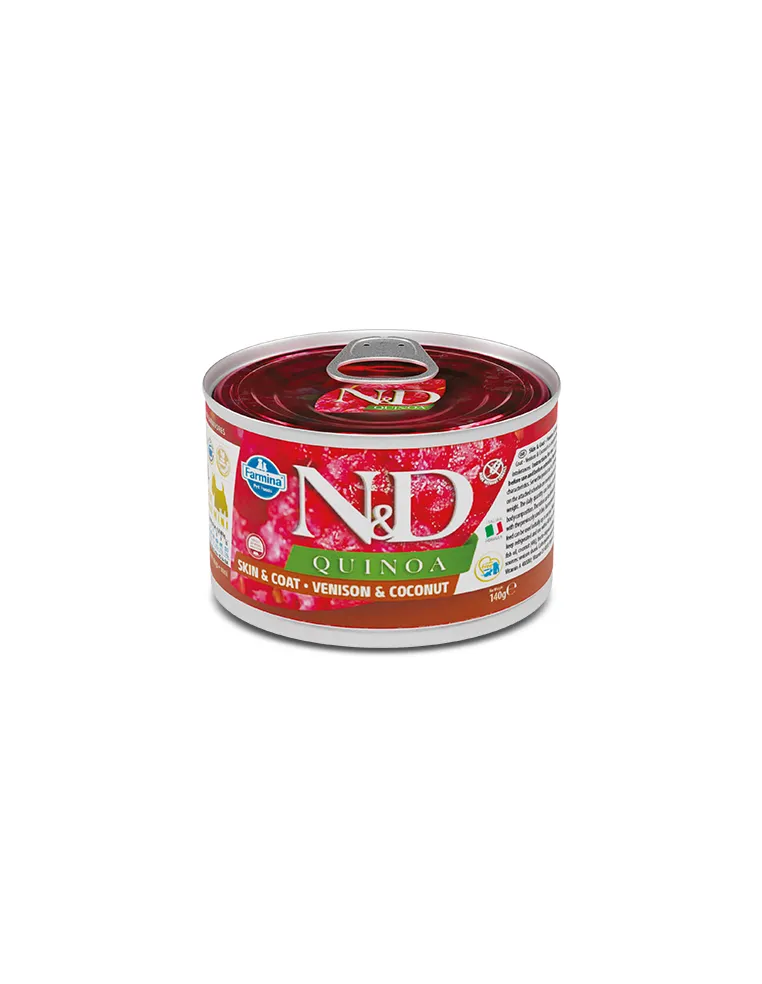 N&D Wet Dog Quinoa Cervo 140 Gr