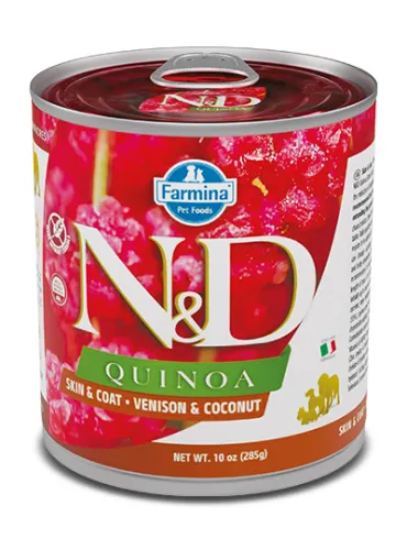 N&D Wet Dog Quinoa Cervo 285 Gr
