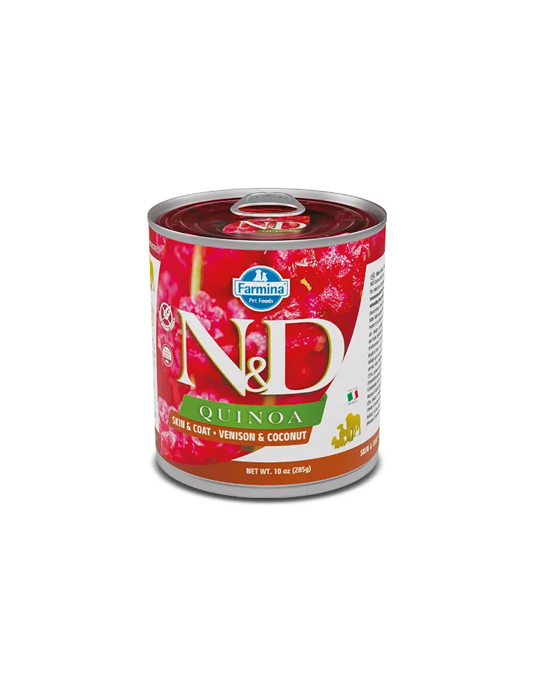 N&D Wet Dog Quinoa Cervo 285 Gr