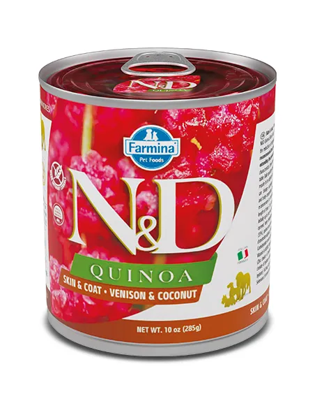 N&D Wet Dog Quinoa Cervo 285 Gr