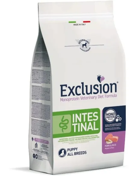 Exclusion Intestinal Puppy Maiale E Riso 12 Kg