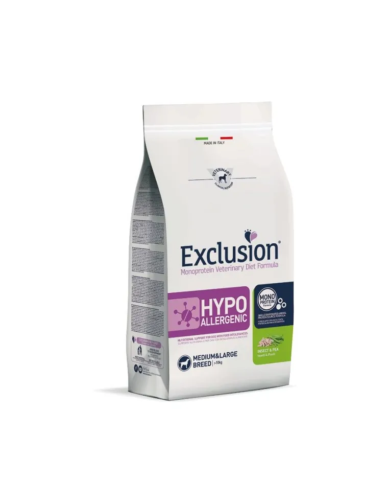 Exclusion Hypo Insect And Pea Medium Large 2 Kg