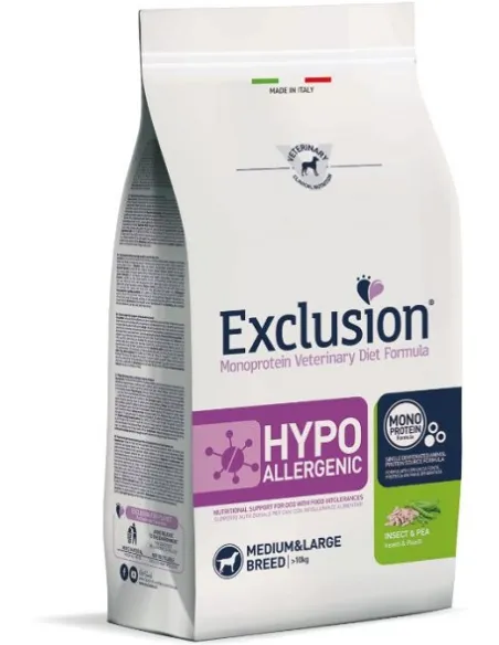 Exclusion Hypo Insect And Pea Medium Large 2 Kg