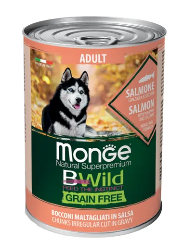 Monge Bwild Adulto Salmone 400 gr