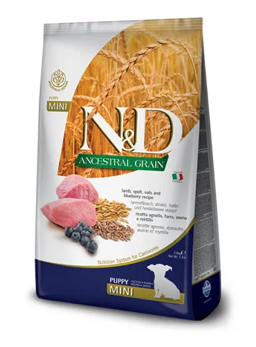 N&D Low Grain Dog Mini Puppy Lamb 800 G R