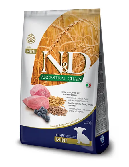 N&D Low Grain Dog Mini Puppy Lamb 800 G R