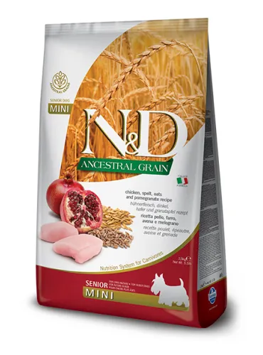 N&D Low Grain Dog Mini Senior 2,5 Kg