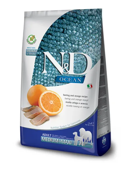 N&D Ocean Dog Prime Adult M/M Pesce 2,5 Kg N&D Ocean Dog Prime Adult M/M Pesce 2,5 Kg